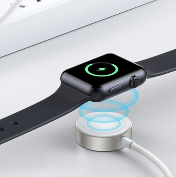 Indukcyjna ładowarka Joyroom do Apple Watch z kablem USB 1,2 m biała