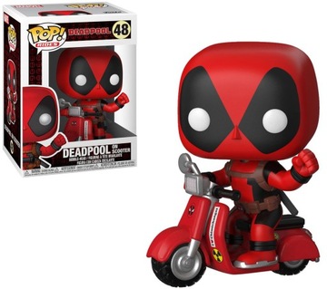 Oryginalna Figurka FUNKO POP Marvel Riders: Deadpool on Scooter