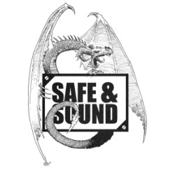 Safe and Sound Walizka magnetyczna z 3 metalowymi płytkami