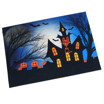 Halloween Photo Tło Studio Rekwizyty Świąteczne