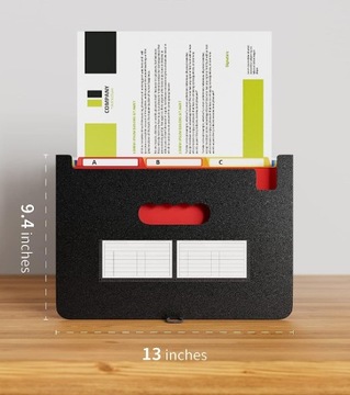 ПАПКА ДЛЯ ДОКУМЕНТОВ А4, БИНДЕР, 26 ЧАСТЕЙ