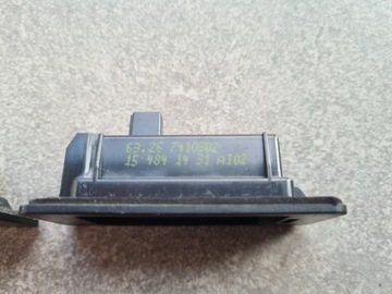 BMW ORIGINÁLNÍ LAMPA LAMPY LED TABULKY SPZ 7410302