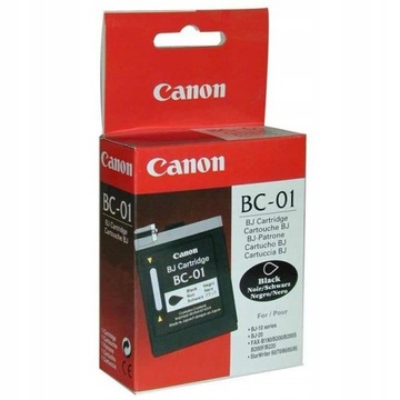 TUSZ ORYGINAŁ CANON BC-01 BLACK BC01