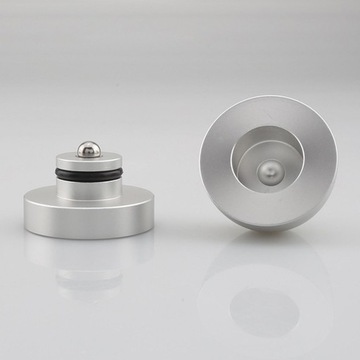 głośniki nóżki podnóżek gramofon Silver