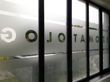 Matt Foil для молочного стакана для тканевого балкона 105 см