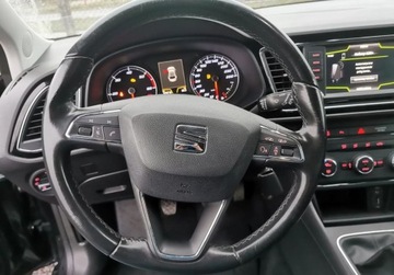 Seat Leon III Hatchback Facelifting 1.6 TDI 115KM 2017 Seat Leon Niski przebieg, LED, Polskory, NAVI, Android AUTO, 1.6 Diesel, zdjęcie 18