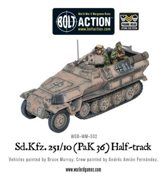 ЗАКОЛЕННЫЙ ЗАКОЛ Sd.Kfz 251/10 Pak 36 Полугусеничный