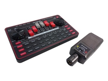 Mikser audio z mikrofonem tenlamp G3