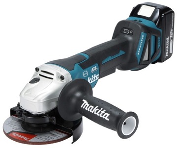 Makita DGA518RTJU Szlifierka kątowa 125mm 18V LI-ION 5,0Ah AWS