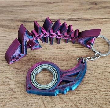 Keyspinner Keyrambit + Shark TikTok -ПОЛНОЧЬ в подарок!