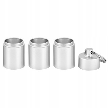 Водонепроницаемый мини-брелок для лекарств с контейнером для лекарств