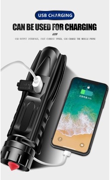 ФОНАРЬ SWAT С ЗУМОМ -XHP90.2 САМЫЙ МОЩНЫЙ