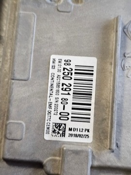 DISPLEJ PEUGEOT 208 2008 OBRAZOVKA NAVI 9825029180