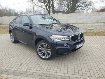 BMW X6 F16 Crossover xDrive30d 258KM 2018 BMW X6 3.0d 258KM 2018r M Pakiet Salon Polska, zdjęcie 36