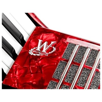 Akordeon Weltmeister Perle 26/48/II/3 Red 48-bas czerwona perła