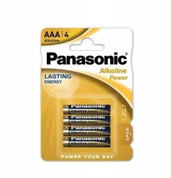 Bateria alkaliczna Panasonic AAA (R3) 4 szt.