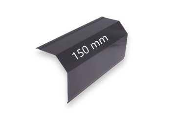 GÓRA SKRZYNKI ROLETOWEJ 150 mm SKRZYNKA POKRYWA GÓRNA DO ROLETY 45° ALU