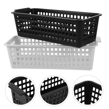 Мини пластиковая корзина Узкая корзина для хранения на поддоне