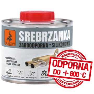 SREBRZANKA ŻAROODPORNA SILIKONOWA 0,5L DRAGON