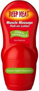 DEEP HEAT Przeciwbólowy Przeciwzapalny Maść Rozgrzewająca W Kulce 50g z UK