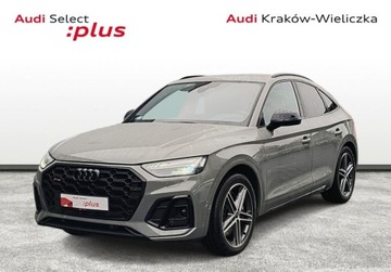 Audi Q5 II SQ5 Sportback 3.0 TDI 341KM 2021 Audi SQ5 Sportback Salon Polska Gwarancja 2026 Hak Matrix Webasto Pakiet C