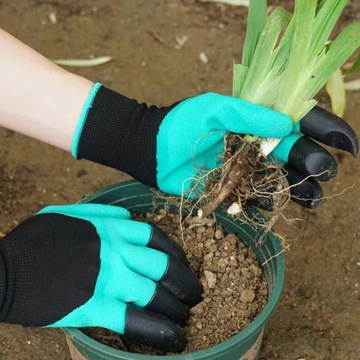 1 пара перчаток для копания с когтями по охране труда