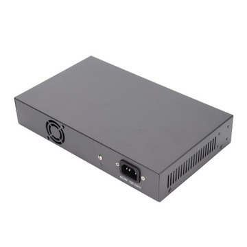 Przełącznik poe pełne gigabitowe rj45 ieee 802.3af/at 8-portowe urządzenie sieciowe sfp 150w