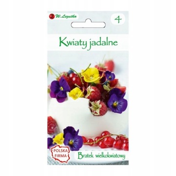 KWIATY jadalne bratek mix 0,5g LEGUTKO