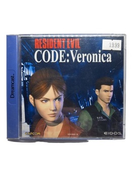 Resident Evil Code Veronica Sega Dreamcast