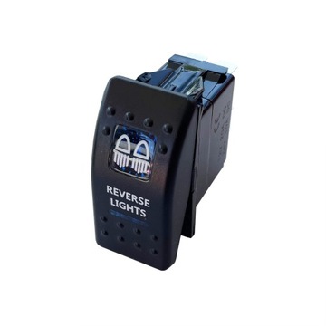 Włącznik carling REVERSE LIGHTS 4x4 niebieski