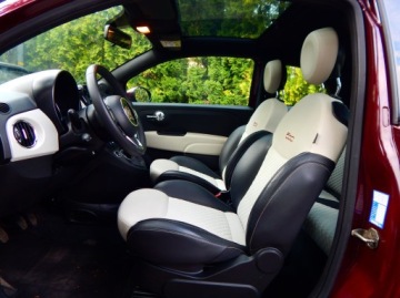 Fiat 500 II Seria 4 1.2 69KM 2020 Fiat 500 1.2 Star 2020 bogata unikatowa wersja bezwypadkowy, zdjęcie 16
