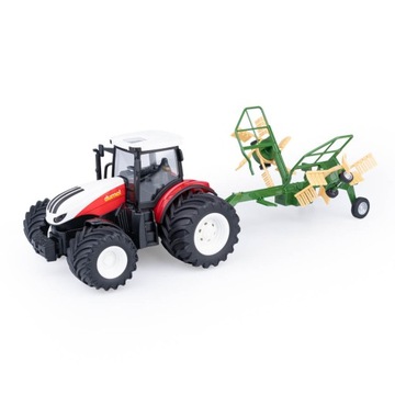 Traktor z zgrabiarką Dumel Discovery