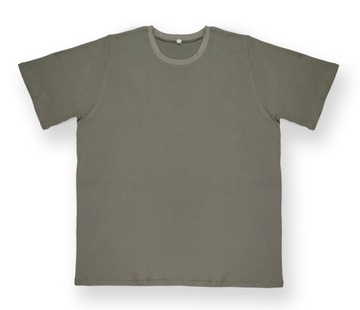 Koszulka T-shirt Męski DUŻY ROZMIAR 6XL(170) khaki