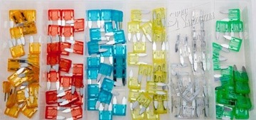 Richmann АВТОМОБИЛЬНЫЕ ПРЕДОХРАНИТЕЛИ МИНИ-НАБОР 120 ШТ.