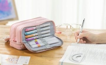 БОЛЬШОЙ ШКОЛЬНЫЙ ПЕНАЛ, ЧЕТЫРЕ ОТДЕЛЕНИЯ, МНОГОФУНКЦИОНАЛЬНЫЙ