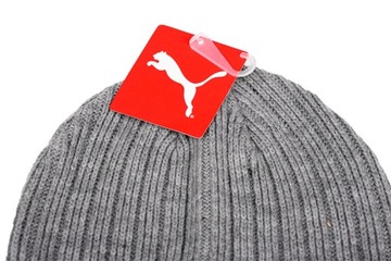 Puma czapka zimowa ciepła szara męska damska beanie