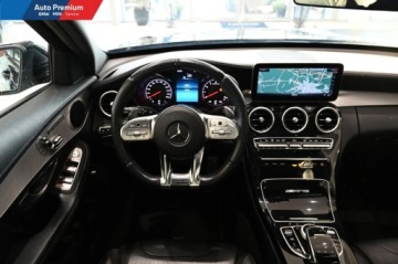 Mercedes Klasa C W205 Kombi AMG Facelift 4.0 63 476KM 2019 Mercedes-Benz Klasa C Reflektory LED DynamicOswietlenie AmbienteOgrzewana, zdjęcie 9