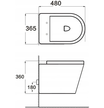 ТУАЛЕТНЫЙ НАБОР, GEBERIT FRAME, ЧАША MEXEN RICO MATT
