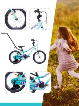 Детский велосипед 18 -дюймовый алюминиевый велосипед очень легкий + колеса бесплатно