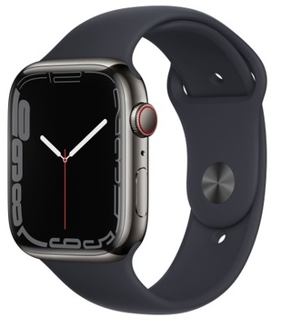 Умные часы Apple Watch Series 8 с GPS, 45 мм, черный алюминий