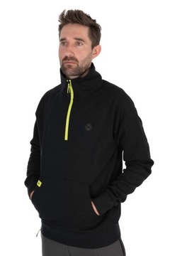 BLUZA MATRIX 1/4 ZIP SWEAT BLACK/LIME (BLACK EDITION) XXXL