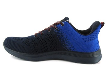 BUTY SPORTOWE PÓŁBUTY MĘSKIE BADOXX 8383 NAVY 42