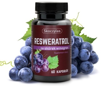 Skoczylas Resweratrol z winogron - 60 kapsułek