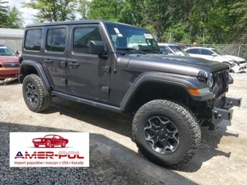 Jeep Wrangler IV 2021 Jeep Wrangler 2021 r. ,2,0L UNLIMITED RUBICON 4XE 2.0 Hybryda 375KM