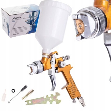 Краскораспылитель H-827 HVLP 1,7 мм GOLD AUARITA