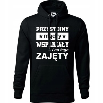 BLUZA Z NADRUKIEM NA DZIEŃ CHŁOPAKA SUPER PREZENT