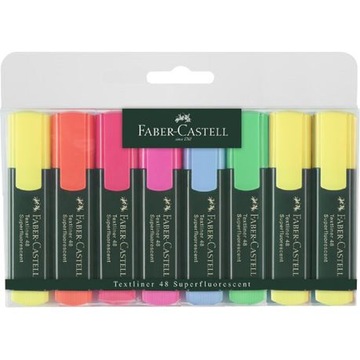 Faber-Castell Textliner zakreślacze komplet 8 szt.