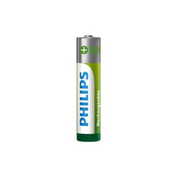 2x Ni-MH аккумулятор Philips AAA R3, 800 мАч, 1,2 В