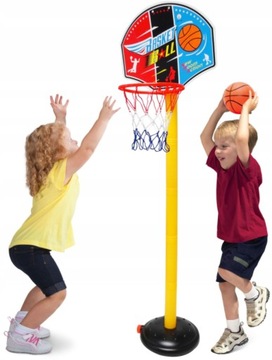 БАСКЕТБОЛЬНЫЙ НАБОР ДЕТСКИЙ БАСКЕТБОЛЬНЫЙ МЯЧ 140 СМ