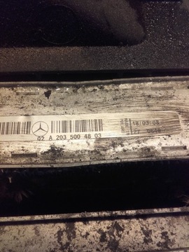 MERCEDES SLK R171 ПОДЪЕМ ВЕНТИЛЯТОРА РАДИАТОРА 3.5